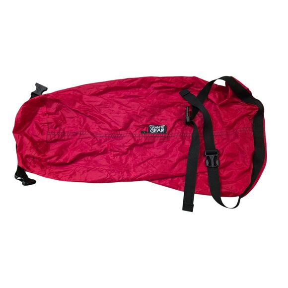 Granite Gear Roll-down Top Double Buckle Stuff Sack Red Large Bag Nylon Outdoor - Picture 6 of 6